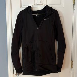 Nike Sri fit water repellant full zip hoodie black new without tags L